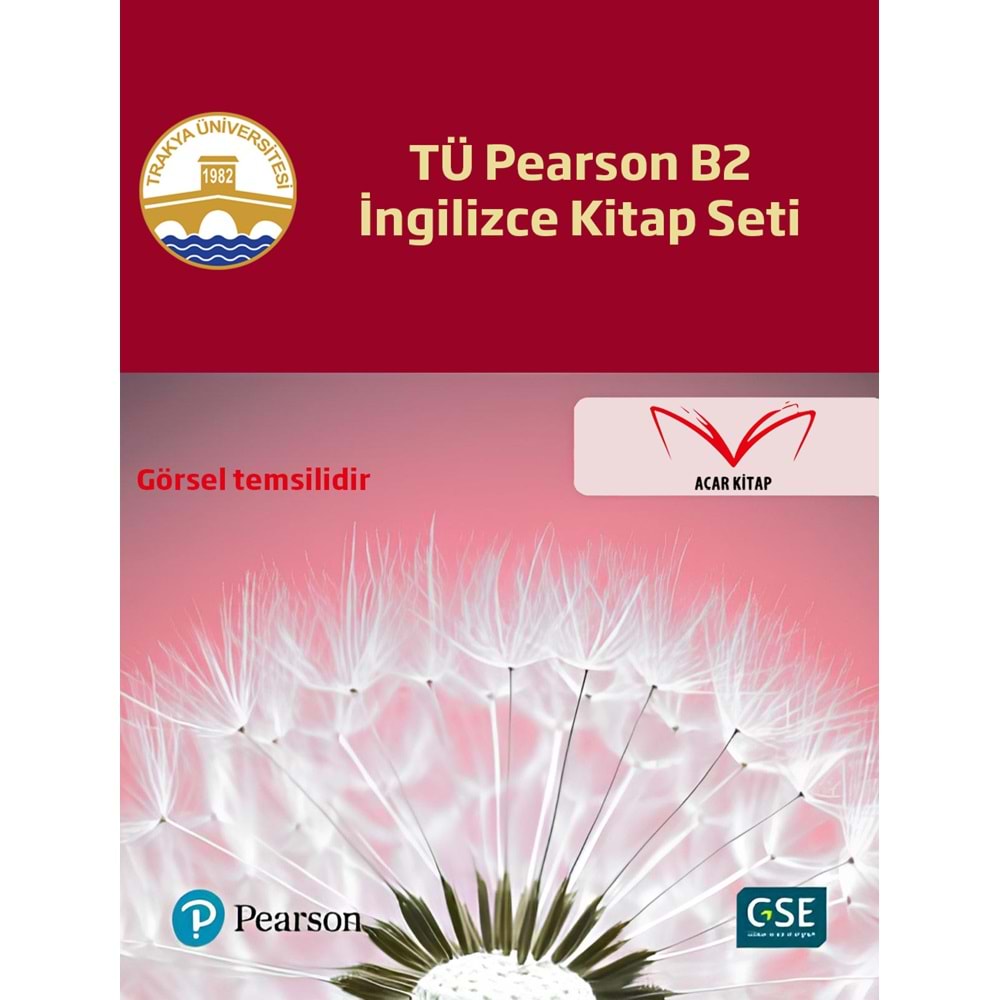 TÜ Pearson B2 İngilizce Kitap Seti